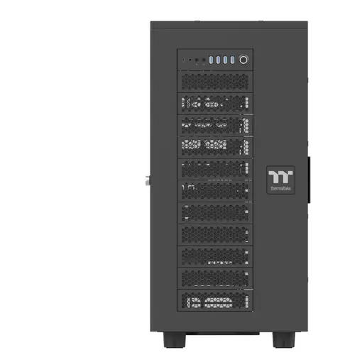 Thermaltake AX700 TG Black Full Tower Gaming-Gehäuse Schwarz Thermaltake AX700 TG Black Full Tower Gaming-Gehäuse Schwarz