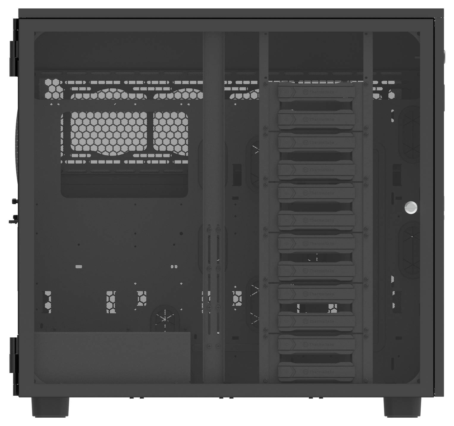 Thermaltake AX700 TG Black Full Tower Gaming-Gehäuse Schwarz