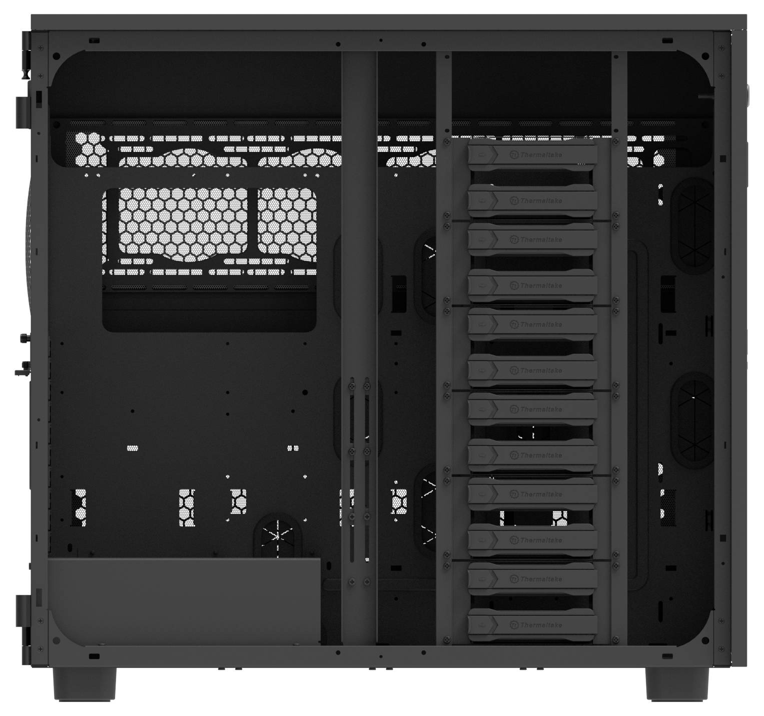 Thermaltake AX700 TG Black Full Tower Gaming-Gehäuse Schwarz