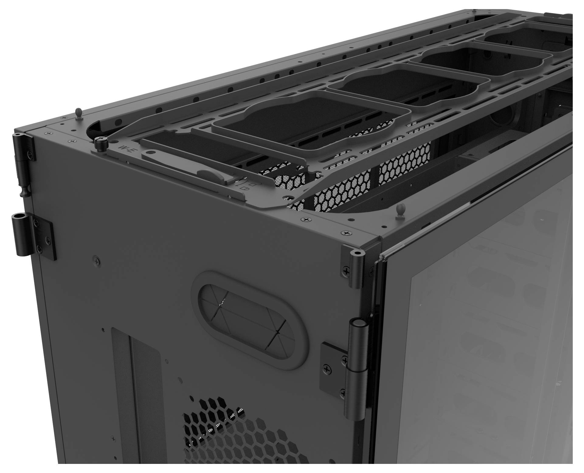 Thermaltake AX700 TG Black Full Tower Gaming-Gehäuse Schwarz