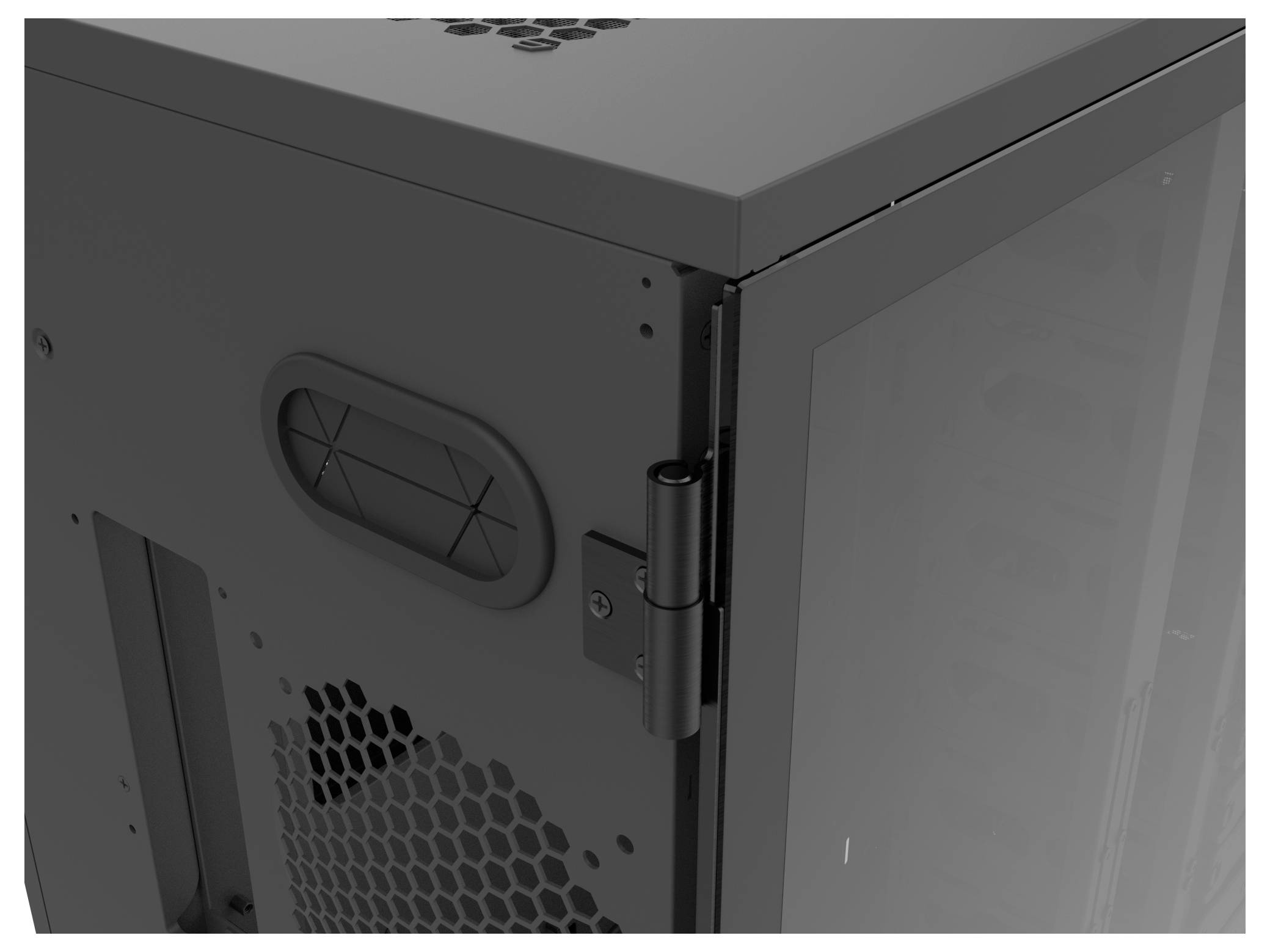 Thermaltake AX700 TG Black Full Tower Gaming-Gehäuse Schwarz