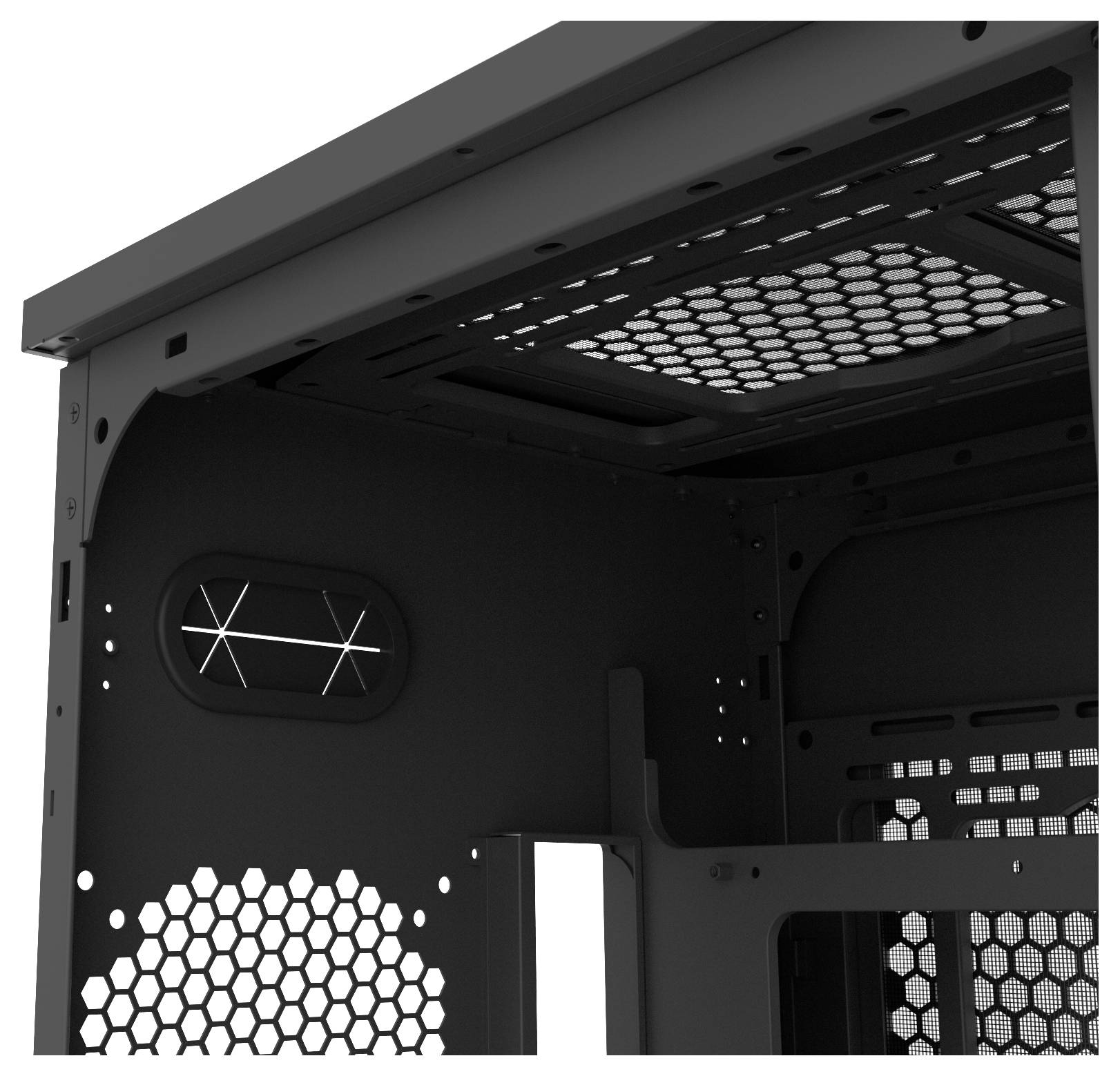 Thermaltake AX700 TG Black Full Tower Gaming-Gehäuse Schwarz