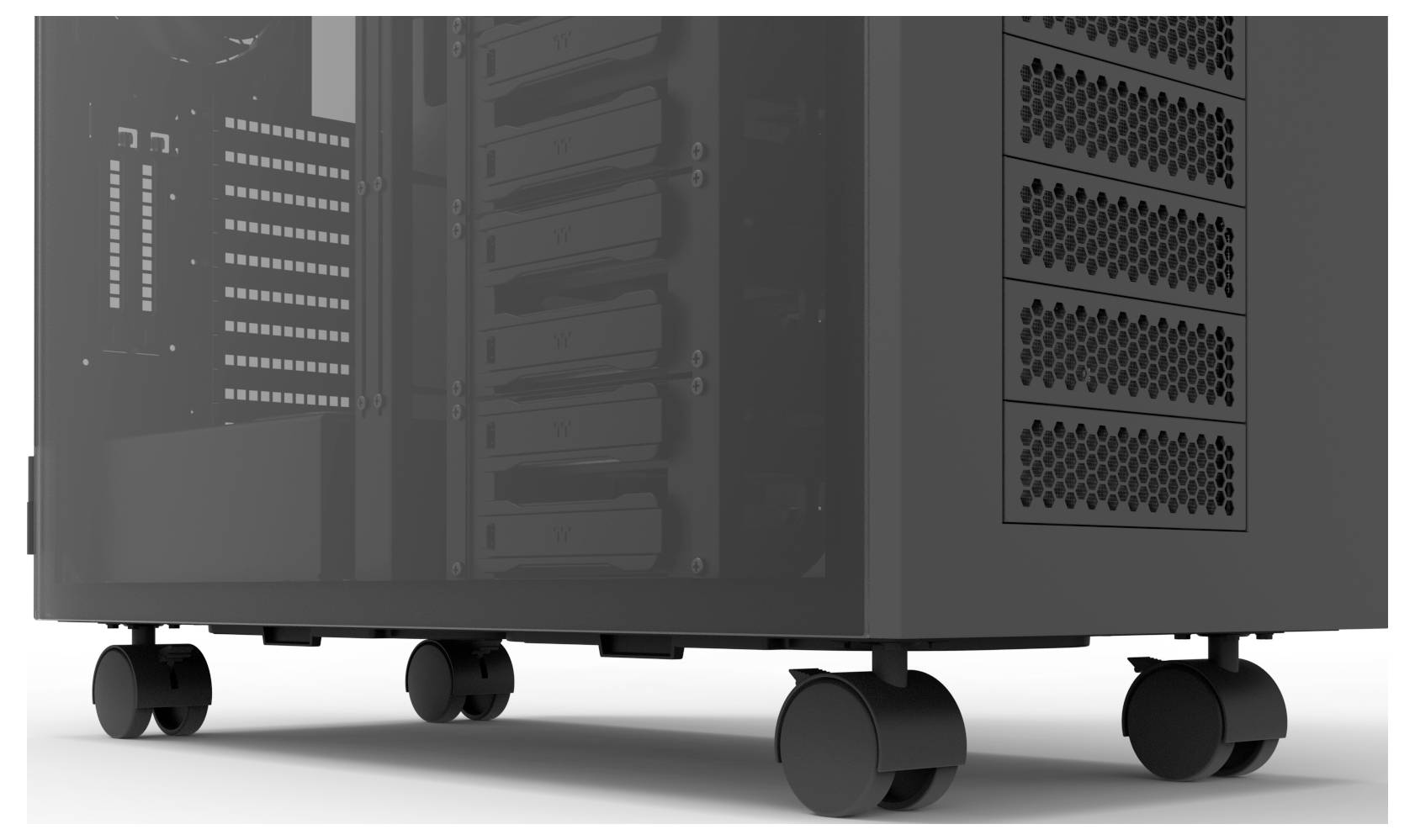 Thermaltake AX700 TG Black Full Tower Gaming-Gehäuse Schwarz