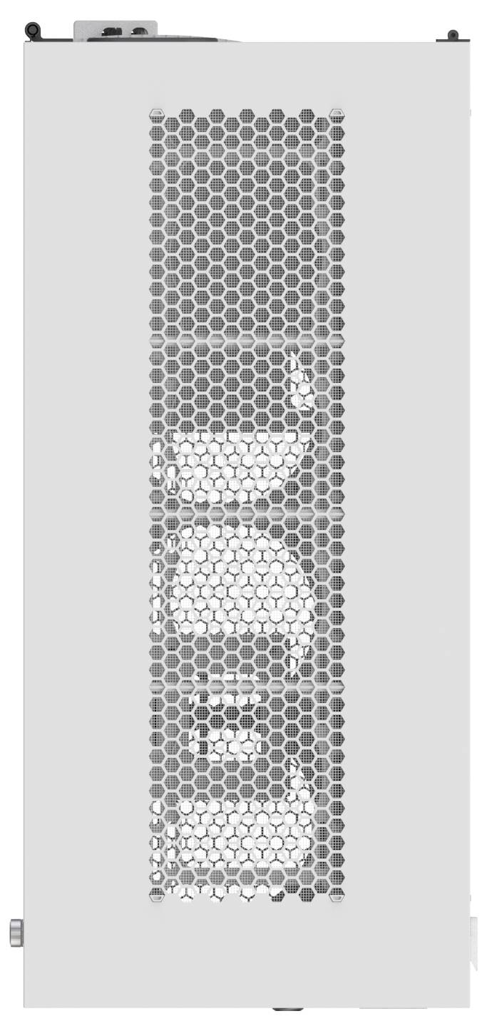 Thermaltake AX700 TG Snow White Full Tower Gaming-Gehäuse Schnee-Weiß