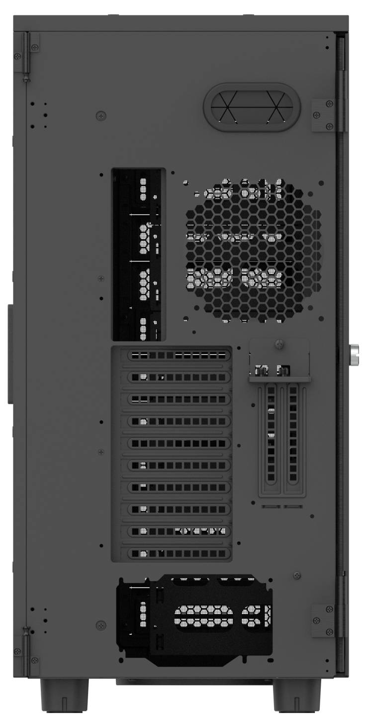 Thermaltake AX700 Black Full Tower Gaming-Gehäuse Schwarz