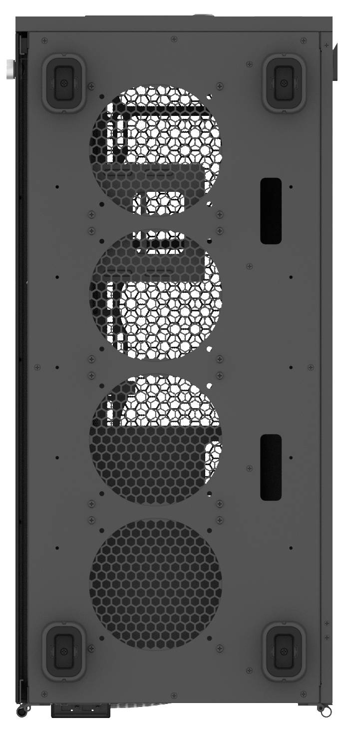 Thermaltake AX700 Black Full Tower Gaming-Gehäuse Schwarz