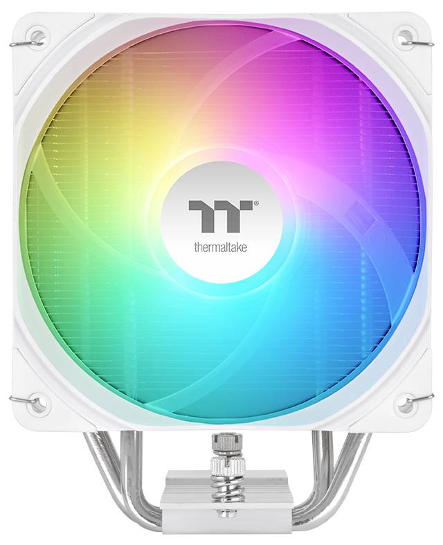 Thermaltake UX400 ARGB White Air cooler CPU-Kühler mit Lüfter Intel® LGA 1851, Intel® LGA 1700, Intel® LGA 1200, Intel® LGA 1156