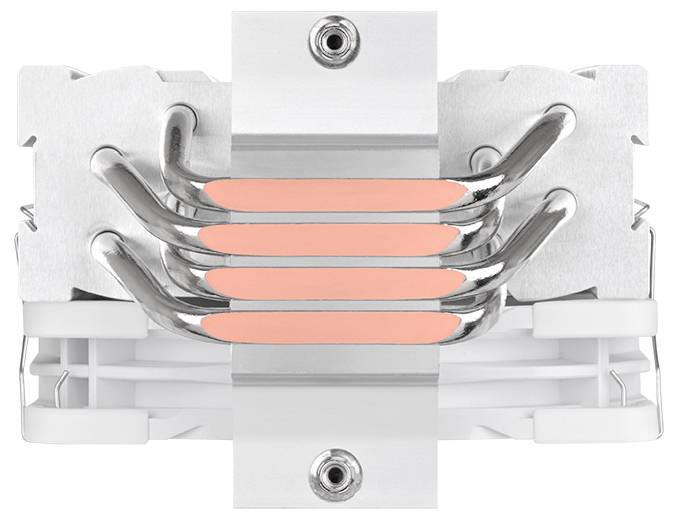 Thermaltake UX400 ARGB White Air cooler CPU-Kühler mit Lüfter Intel® LGA 1851, Intel® LGA 1700, Intel® LGA 1200, Intel® LGA 1156