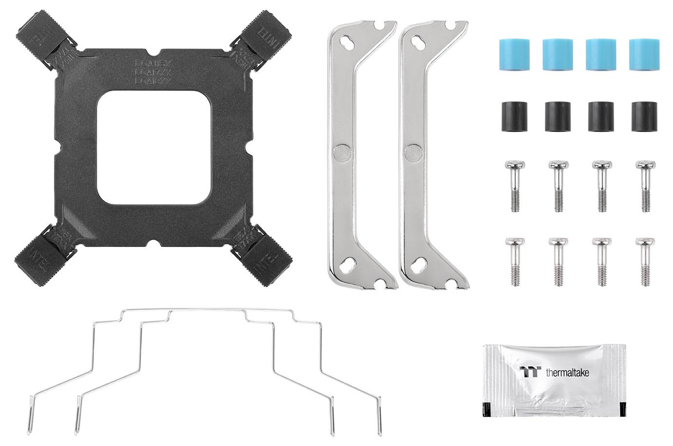 Thermaltake UX400 ARGB White Air cooler CPU-Kühler mit Lüfter Intel® LGA 1851, Intel® LGA 1700, Intel® LGA 1200, Intel® LGA 1156, Intel® LGA 1