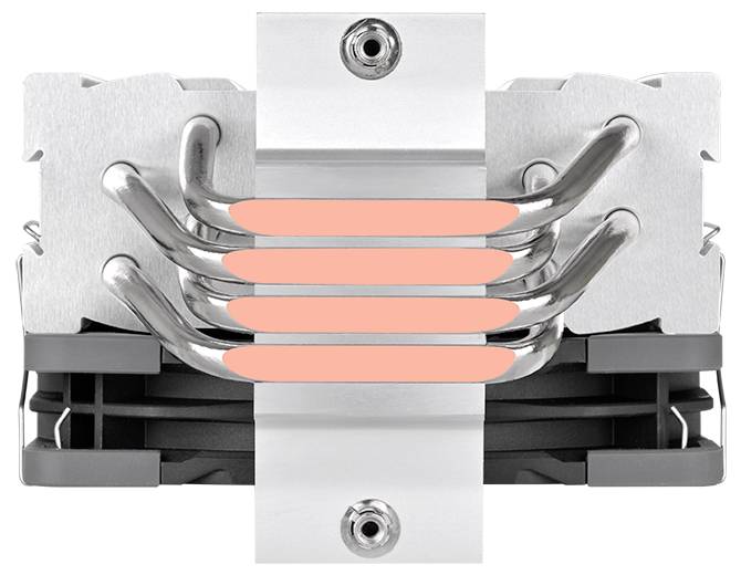 Thermaltake UX400 Air cooler CPU-Kühler mit Lüfter Intel® LGA 1851, Intel® LGA 1700, Intel® LGA 1200, Intel® LGA 1156, Intel® LGA 1151-V2, Int