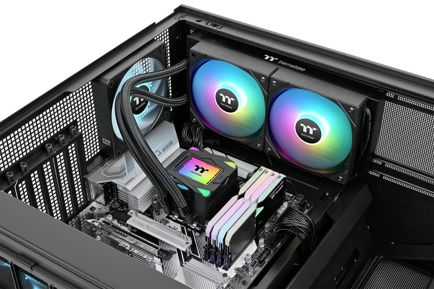 Thermaltake LA240 ARGB Sync All-In-One Liquid Cooler System Black PC-Wasserkühlung