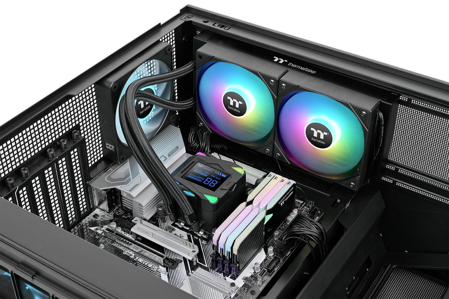 Thermaltake LA240-S ARGB Sync All-In-One Liquid Cooler System Black PC-Wasserkühlung