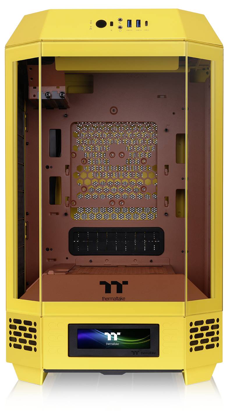 Thermaltake The Tower 250 Butter Caramel Mini-Tower Gaming-Gehäuse Caramel