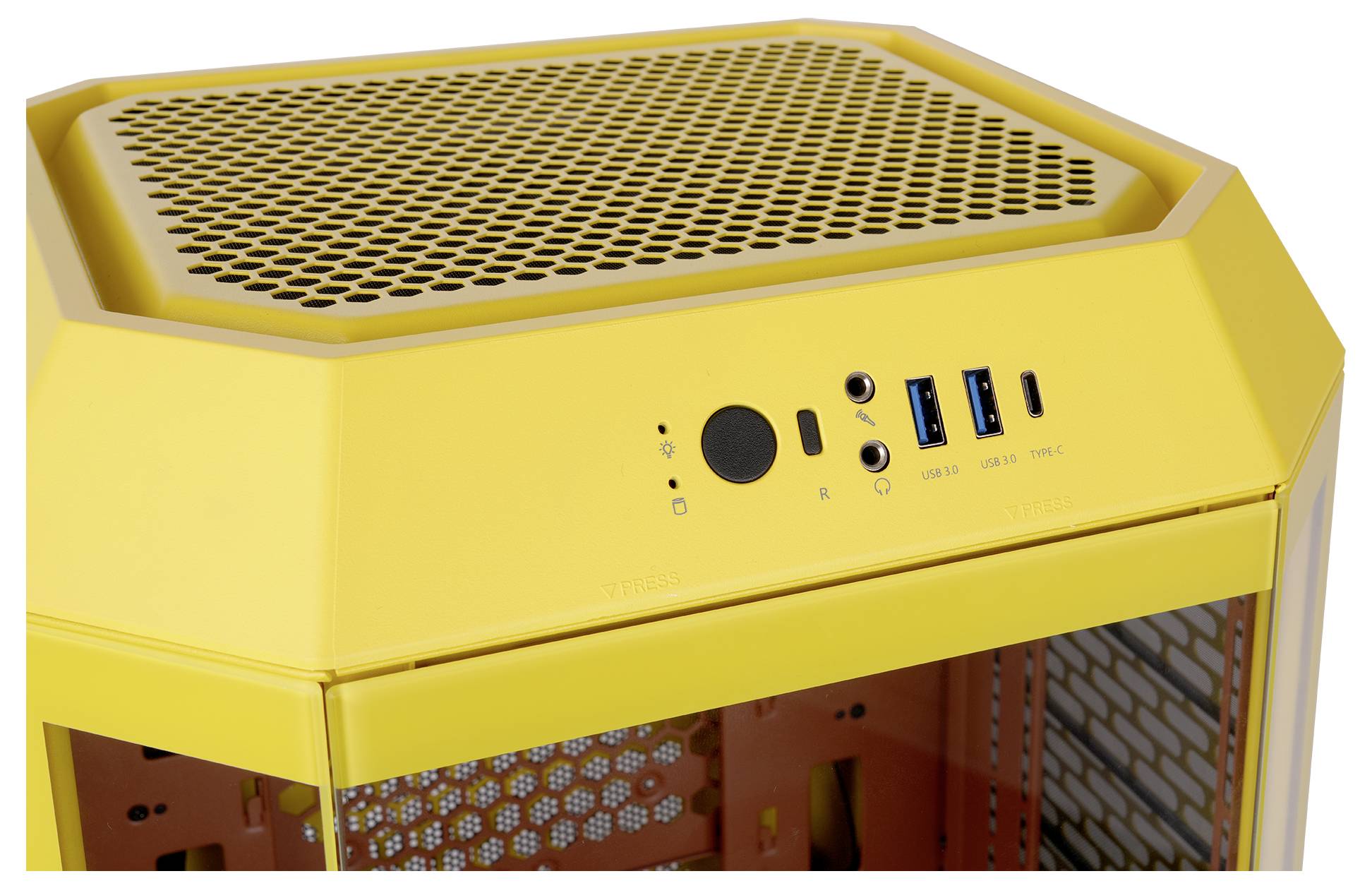 Thermaltake The Tower 250 Butter Caramel Mini-Tower Gaming-Gehäuse Caramel