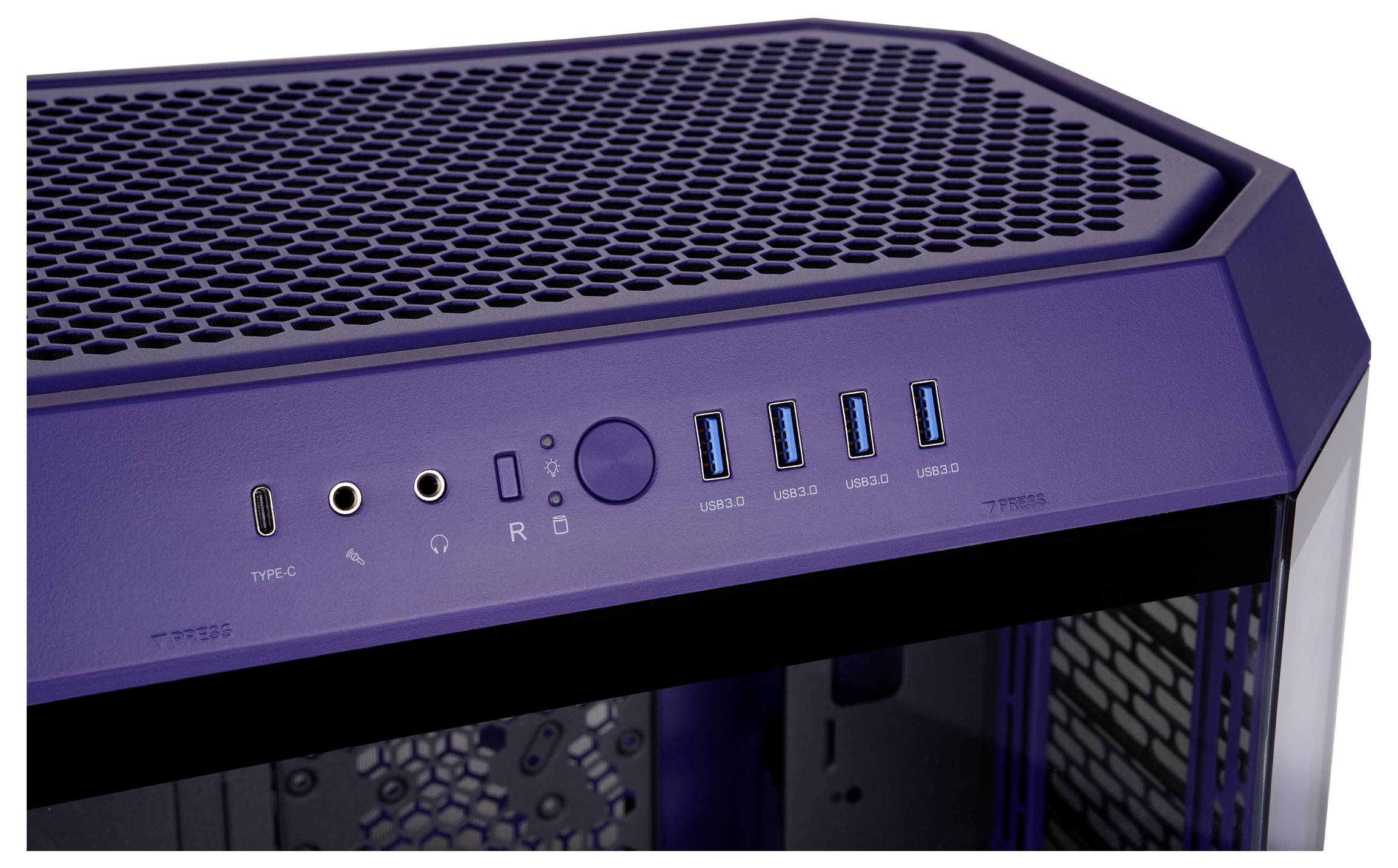 Thermaltake The Tower 600 Future Dusk Midi-Tower Gaming-Gehäuse Dunkelblau