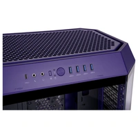 Thermaltake The Tower 600 Future Dusk Midi-Tower Gaming-Gehäuse Dunkelblau Thermaltake The Tower 600 Future Dusk Midi-Tower Gaming-Gehäuse Dunkelblau