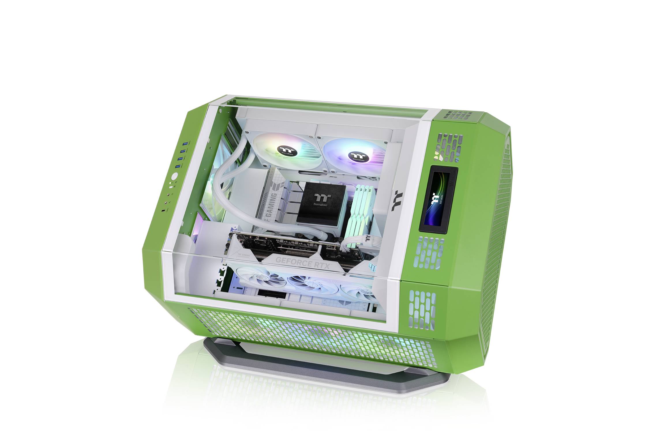 Thermaltake The Tower 600 Light-year Green Midi-Tower Gaming-Gehäuse Licht-Grün (matt)