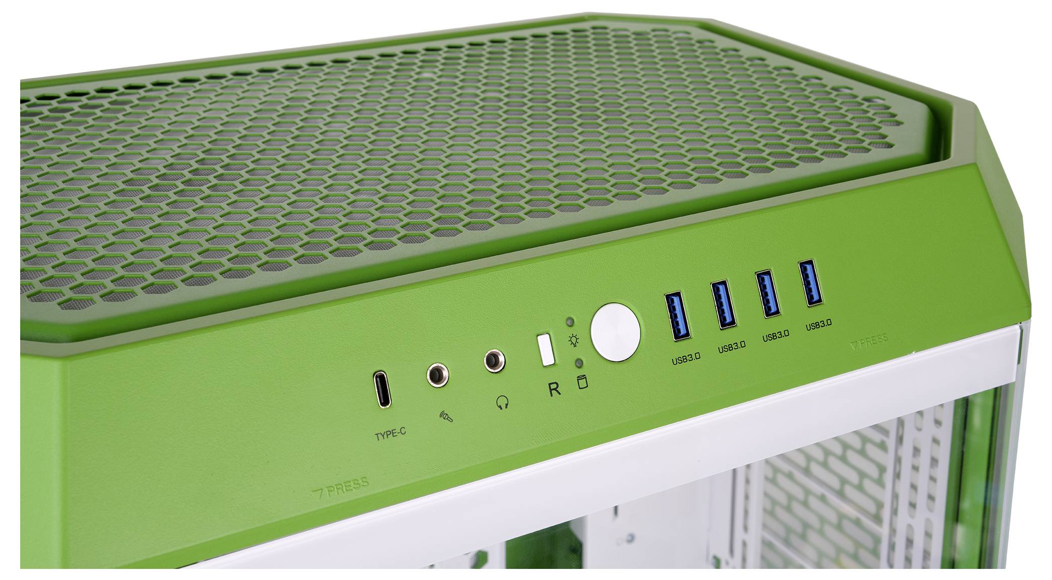 Thermaltake The Tower 600 Light-year Green Midi-Tower Gaming-Gehäuse Licht-Grün (matt)