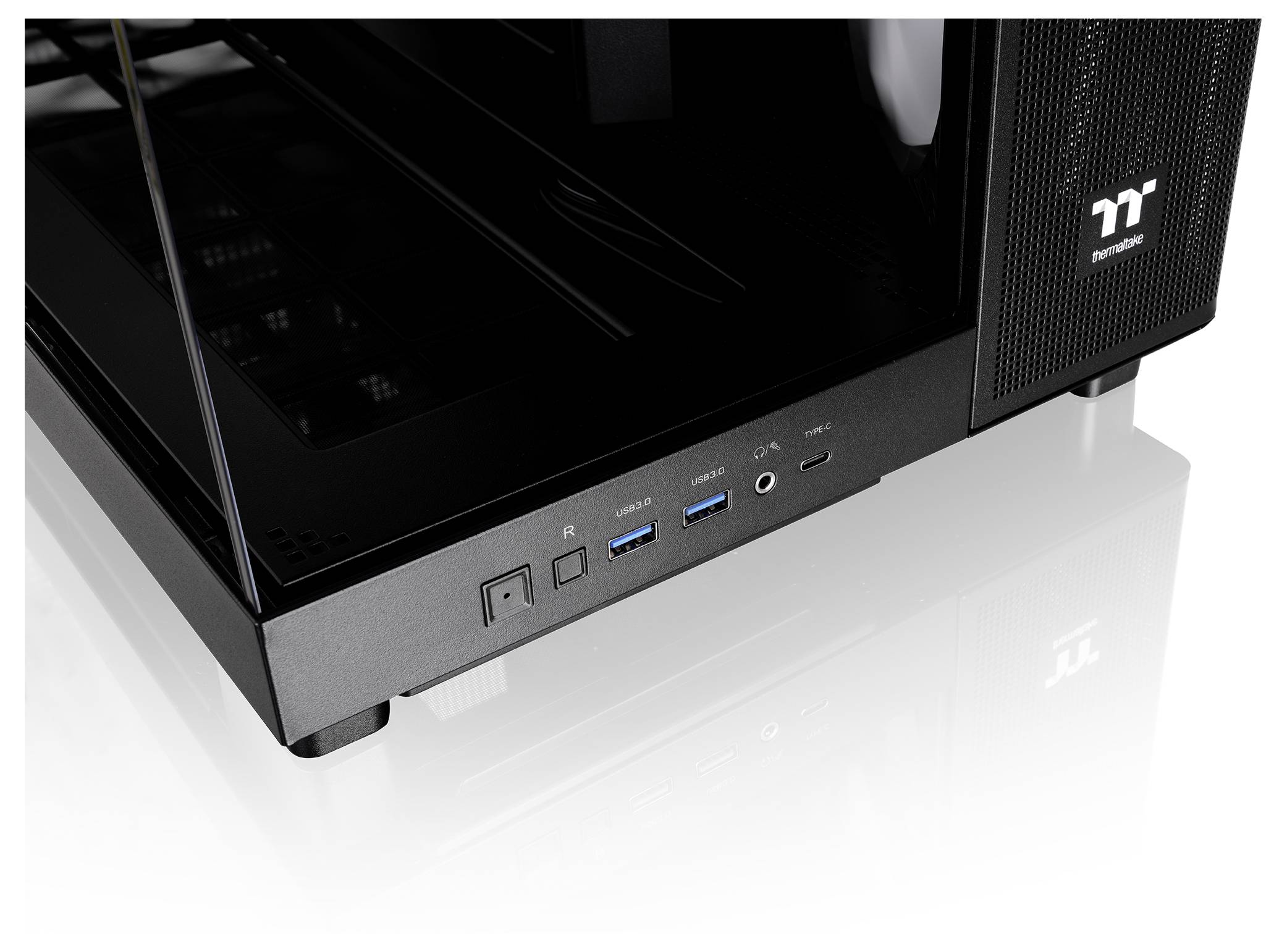 Thermaltake View 380 XL TG ARGB Black Midi-Tower PC-Gehäuse Schwarz