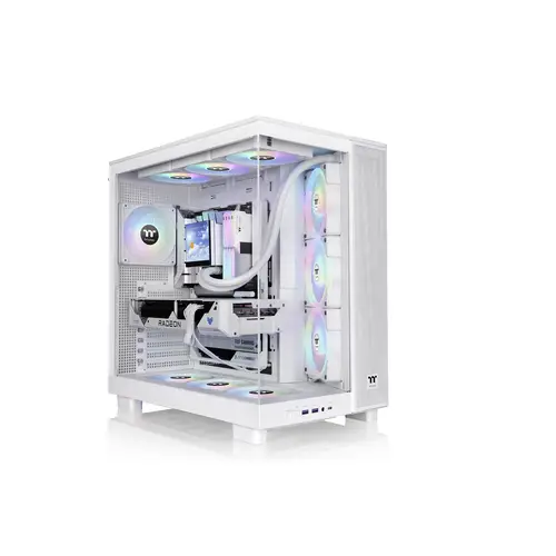 Thermaltake View 380 XL TG ARGB Snow White Midi-Tower PC-Gehäuse Schnee-Weiß Thermaltake View 380 XL TG ARGB Snow White Midi-Tower PC-Gehäuse Schnee-Weiß