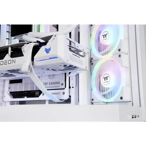 Thermaltake View 380 XL TG ARGB Snow White Midi-Tower PC-Gehäuse Schnee-Weiß Thermaltake View 380 XL TG ARGB Snow White Midi-Tower PC-Gehäuse Schnee-Weiß