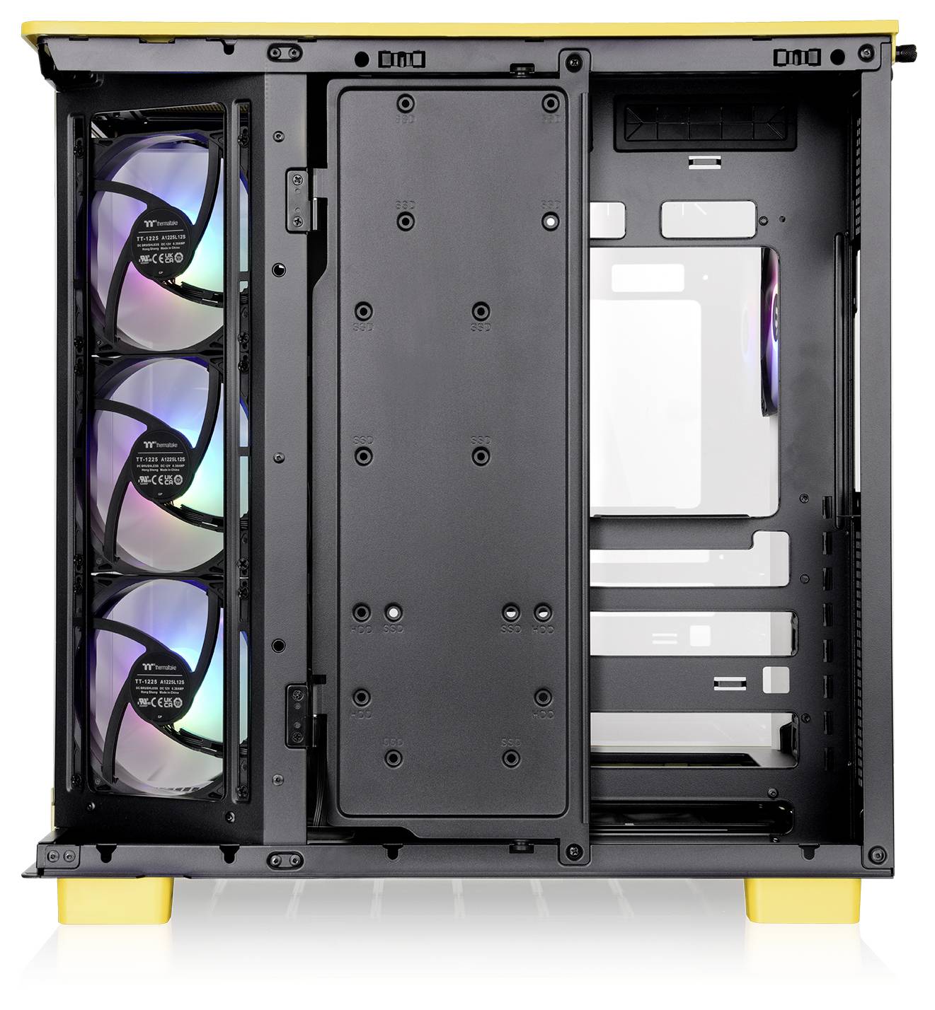 Thermaltake View 380 XL TG ARGB Bumblebee Midi-Tower PC-Gehäuse Gelb