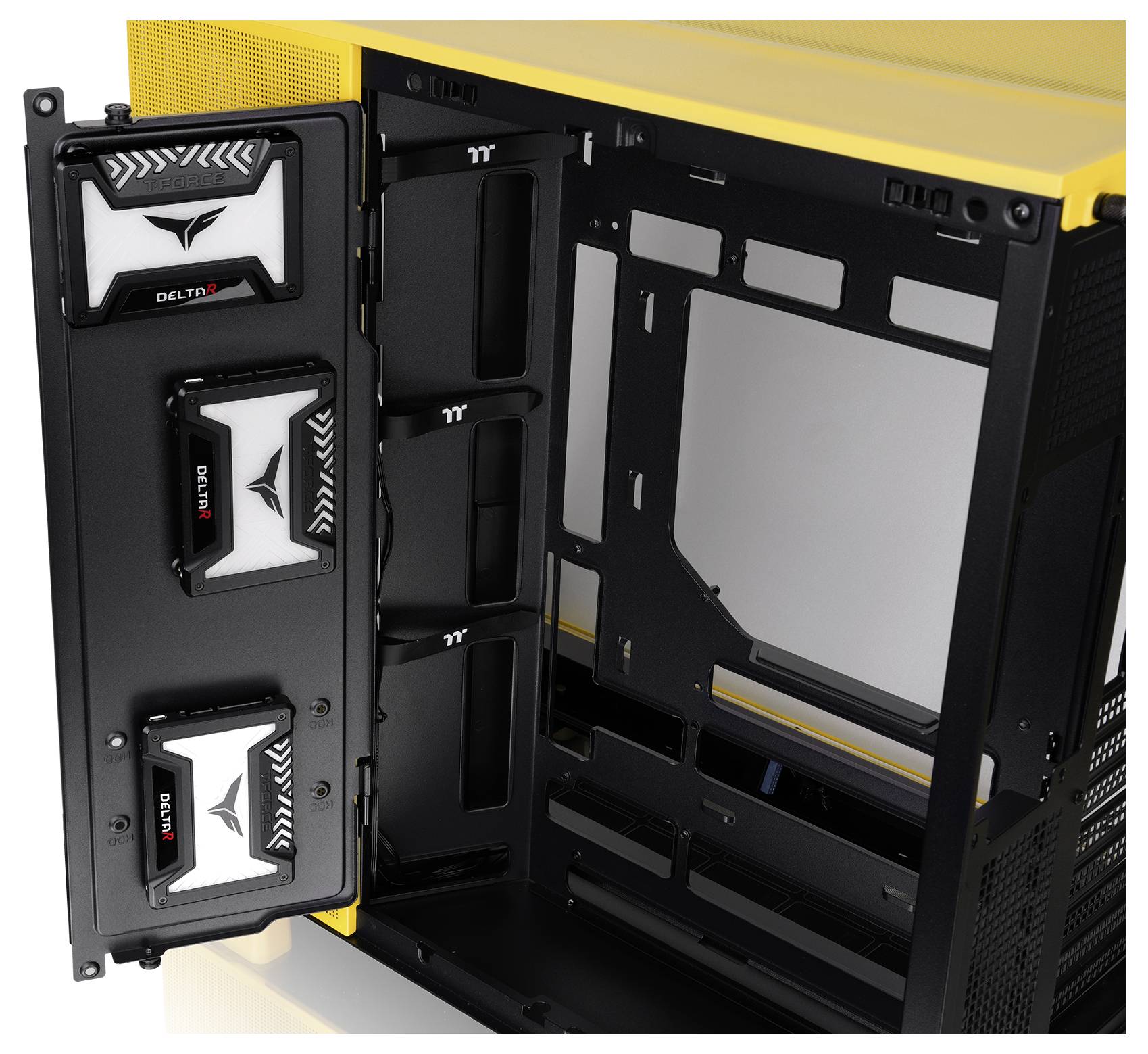 Thermaltake View 380 XL TG ARGB Bumblebee Midi-Tower PC-Gehäuse Gelb