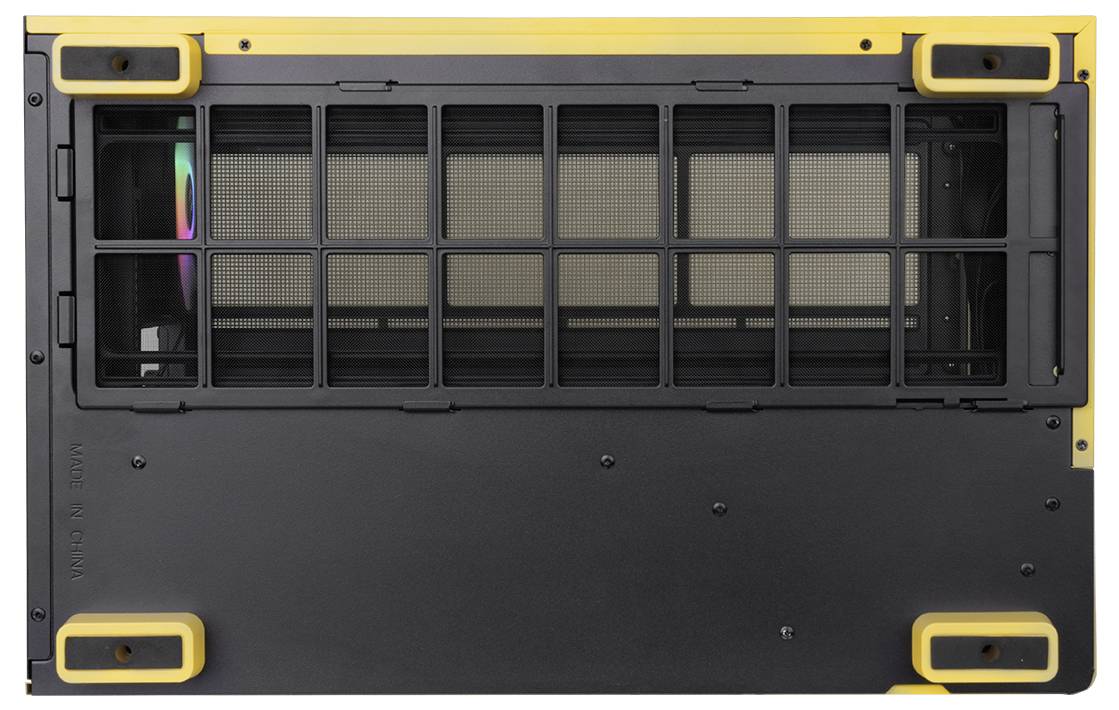 Thermaltake View 380 XL TG ARGB Bumblebee Midi-Tower PC-Gehäuse Gelb