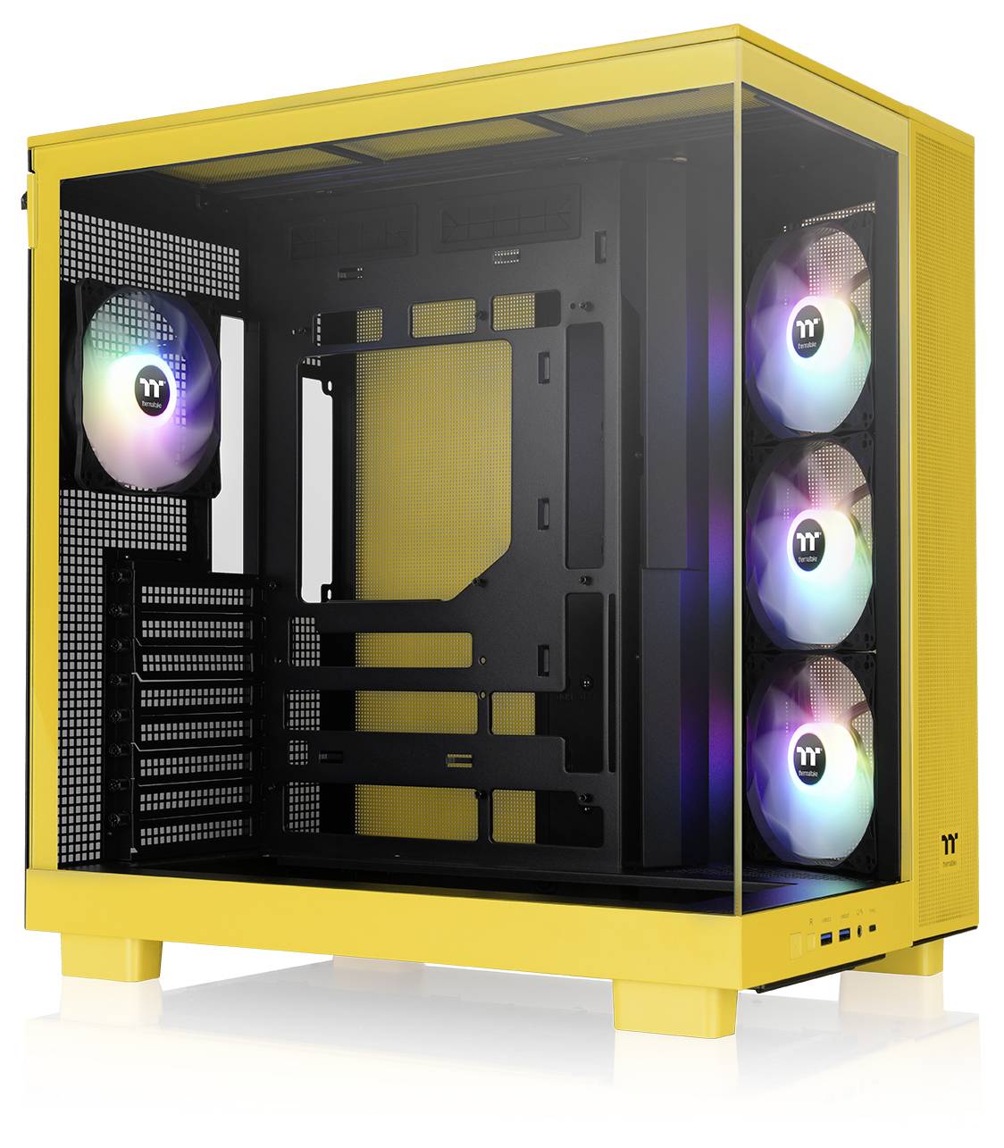Thermaltake View 380 XL TG ARGB Bumblebee Midi-Tower PC-Gehäuse Gelb