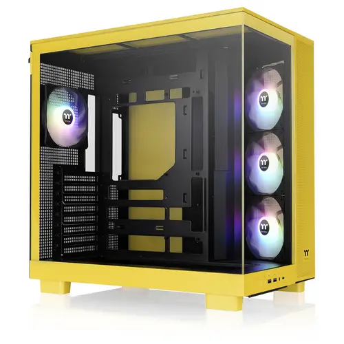Thermaltake View 380 XL TG ARGB Bumblebee Midi-Tower PC-Gehäuse Gelb Thermaltake View 380 XL TG ARGB Bumblebee Midi-Tower PC-Gehäuse Gelb