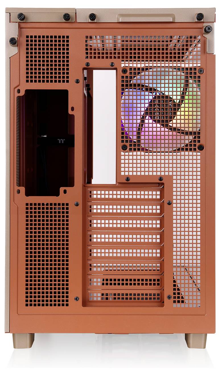 Thermaltake View 380 XL TG ARGB Gravel Sand Midi-Tower PC-Gehäuse Sand-Braun