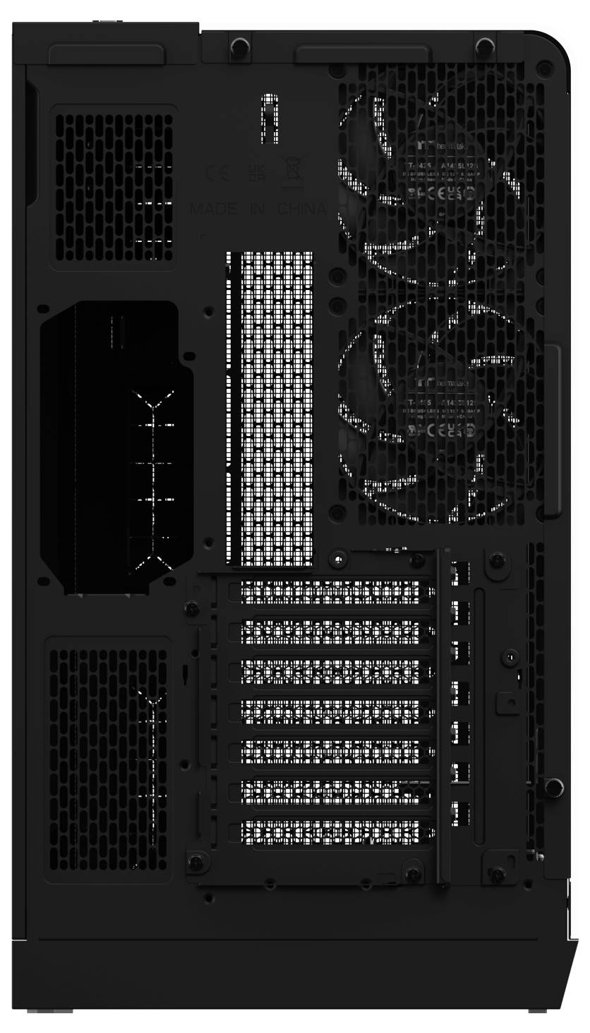 Thermaltake View 390 Air Black Midi-Tower PC-Gehäuse Schwarz