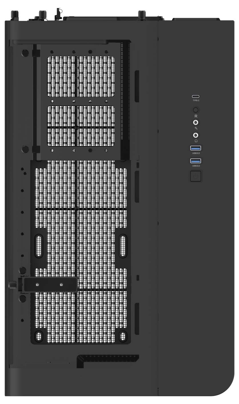 Thermaltake View 390 Air Black Midi-Tower PC-Gehäuse Schwarz