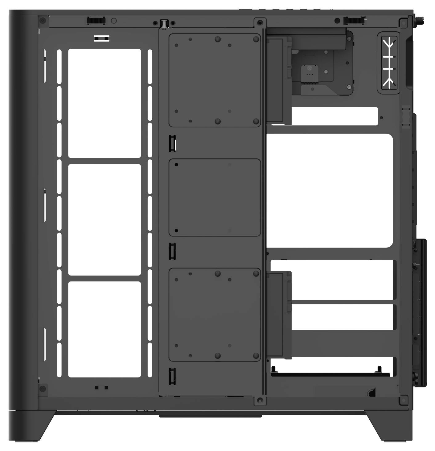 Thermaltake View 390 Air Black Midi-Tower PC-Gehäuse Schwarz