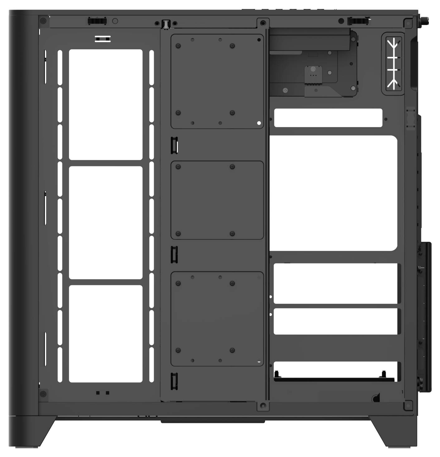 Thermaltake View 390 Air Black Midi-Tower PC-Gehäuse Schwarz