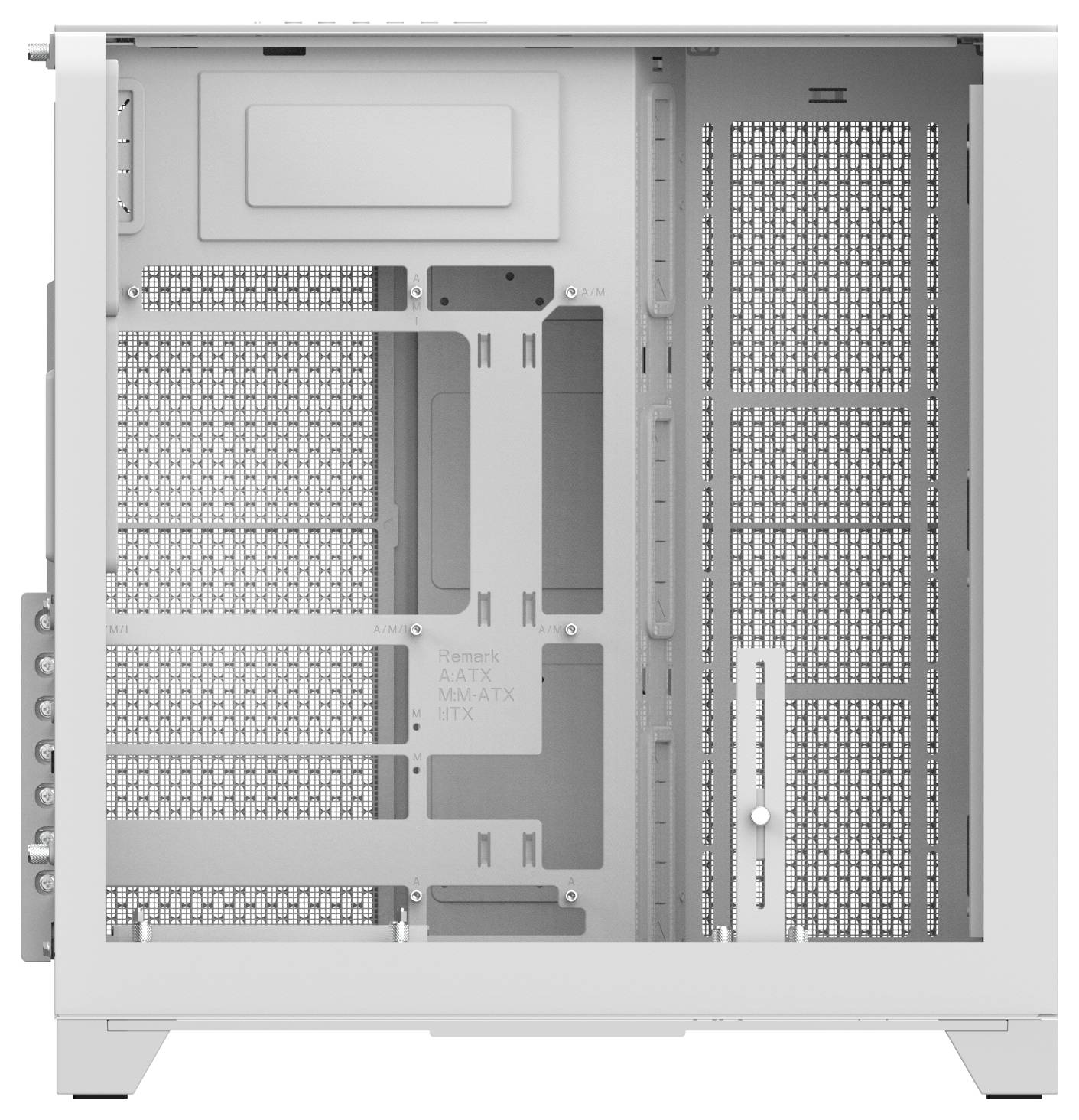 Thermaltake View 390 Air Snow White Midi-Tower PC-Gehäuse Schnee-Weiß