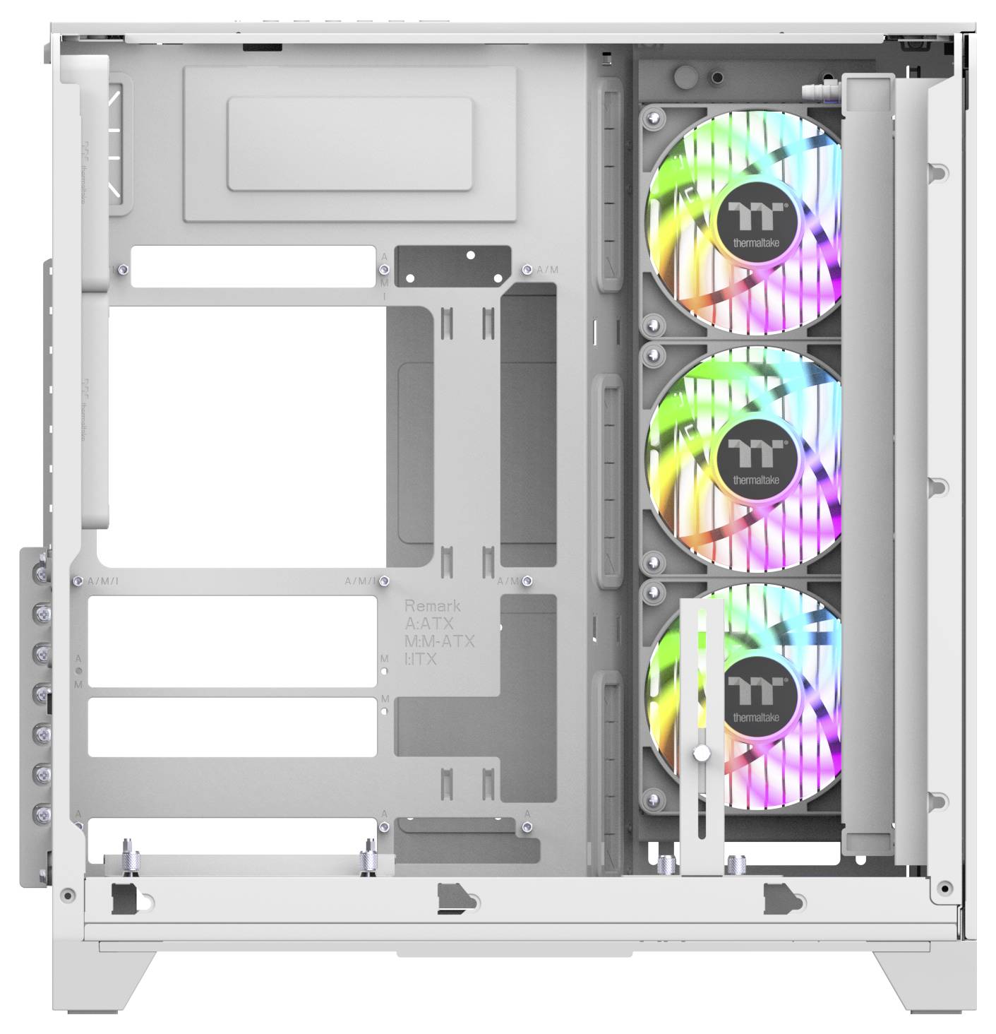 Thermaltake View 390 Air Snow White Midi-Tower PC-Gehäuse Schnee-Weiß