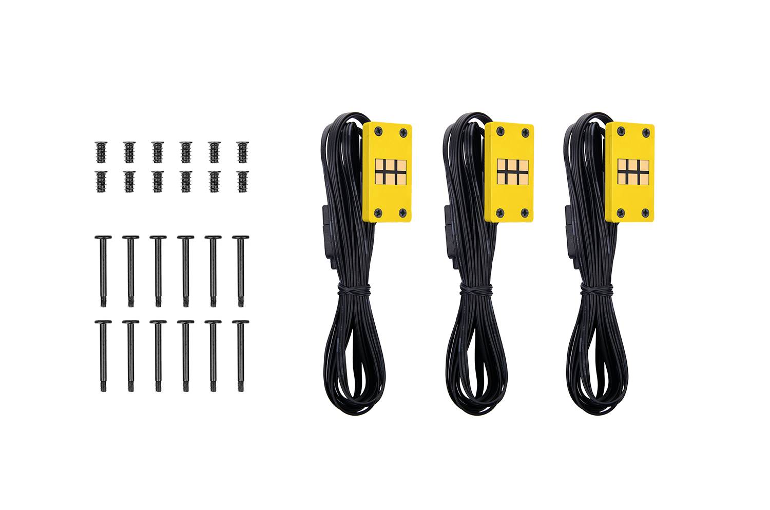 Thermaltake CT120 EX Reverse ARGB Sync PC Cooling Fan Bumblebee 3 Pack PC-Gehäuse-Lüfter Gelb (B x H x T) 120 x 120 x 25mm