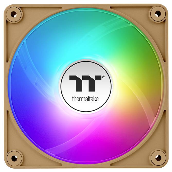 Thermaltake CT120 EX Reverse ARGB Sync PC Cooling Fan Gravel Sand 3 Pack PC-Gehäuse-Lüfter Sand (B x H x T) 120 x 120 x 25mm
