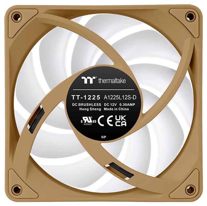 Thermaltake CT120 EX Reverse ARGB Sync PC Cooling Fan Gravel Sand 3 Pack PC-Gehäuse-Lüfter Sand (B x H x T) 120 x 120 x 25mm