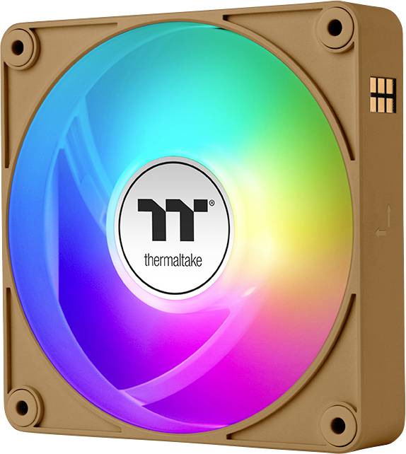 Thermaltake CT140 EX Reverse ARGB Sync PC Cooling Fan Gravel Sand 3 Pack PC-Gehäuse-Lüfter Sand (B x H x T) 120 x 120 x 25mm