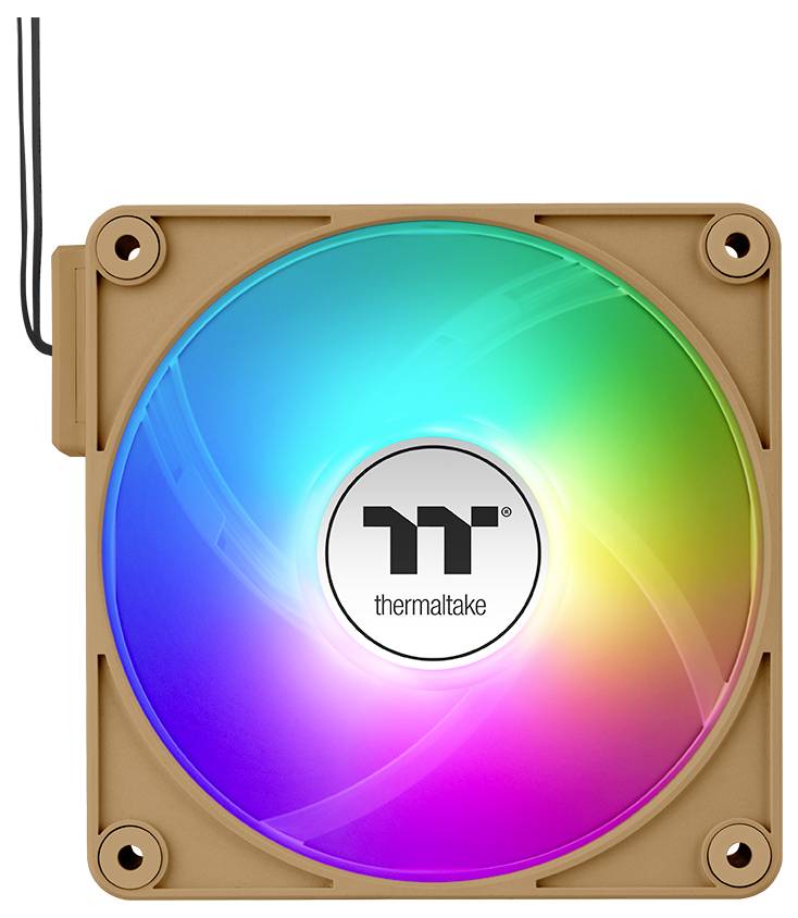Thermaltake CT140 EX Reverse ARGB Sync PC Cooling Fan Gravel Sand 3 Pack PC-Gehäuse-Lüfter Sand (B x H x T) 120 x 120 x 25mm
