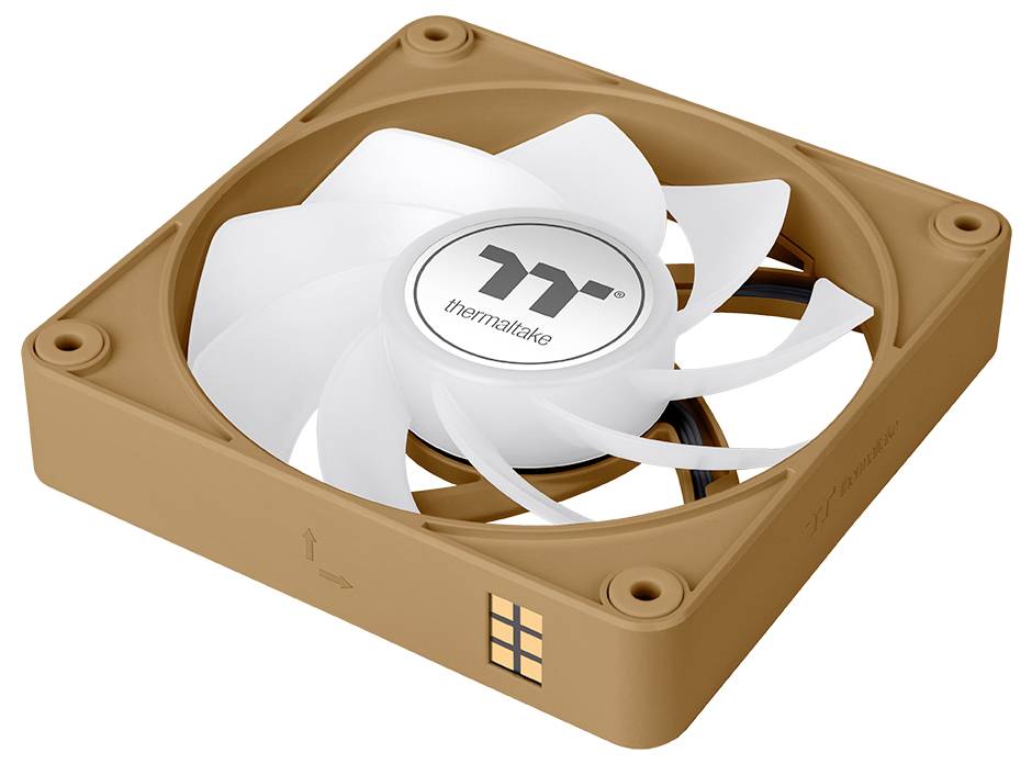 Thermaltake CT140 EX Reverse ARGB Sync PC Cooling Fan Gravel Sand 3 Pack PC-Gehäuse-Lüfter Sand (B x H x T) 120 x 120 x 25mm