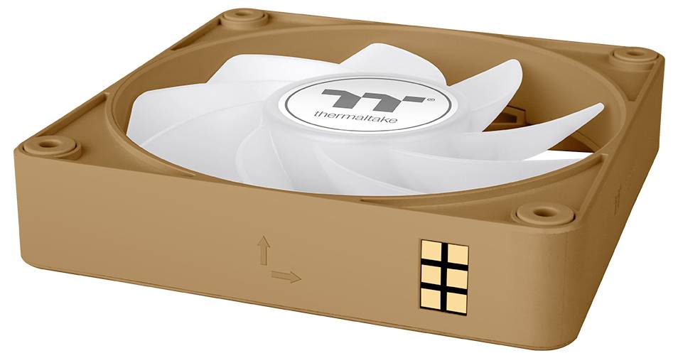 Thermaltake CT140 EX Reverse ARGB Sync PC Cooling Fan Gravel Sand 3 Pack PC-Gehäuse-Lüfter Sand (B x H x T) 120 x 120 x 25mm