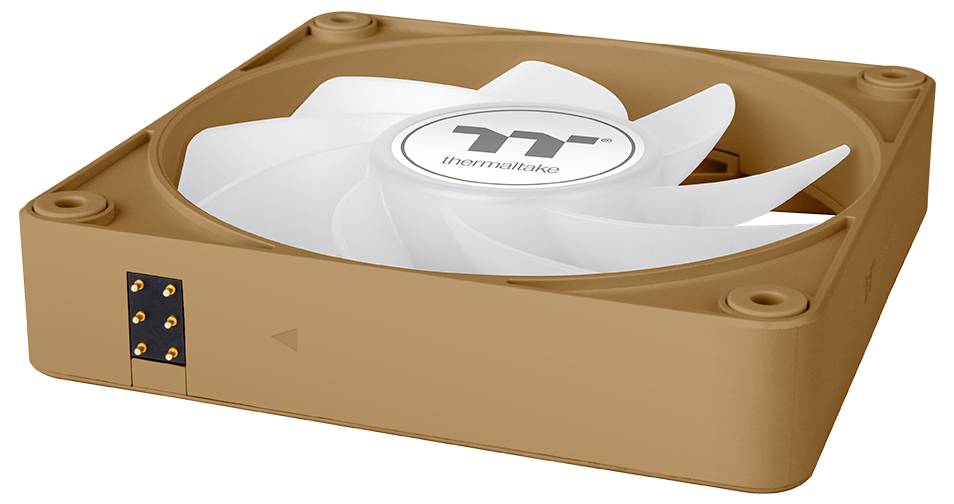 Thermaltake CT140 EX Reverse ARGB Sync PC Cooling Fan Gravel Sand 3 Pack PC-Gehäuse-Lüfter Sand (B x H x T) 120 x 120 x 25mm