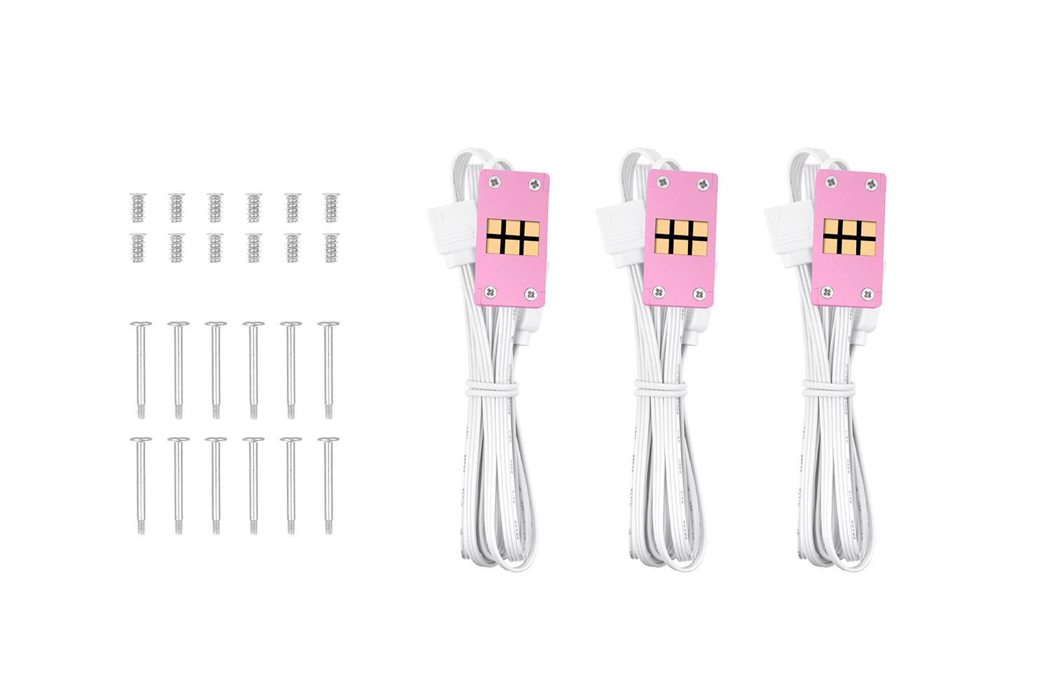 Thermaltake CT140 EX Reverse ARGB Sync PC Cooling Fan Pink 3 Pack PC-Gehäuse-Lüfter Pink (B x H x T) 120 x 120 x 25mm