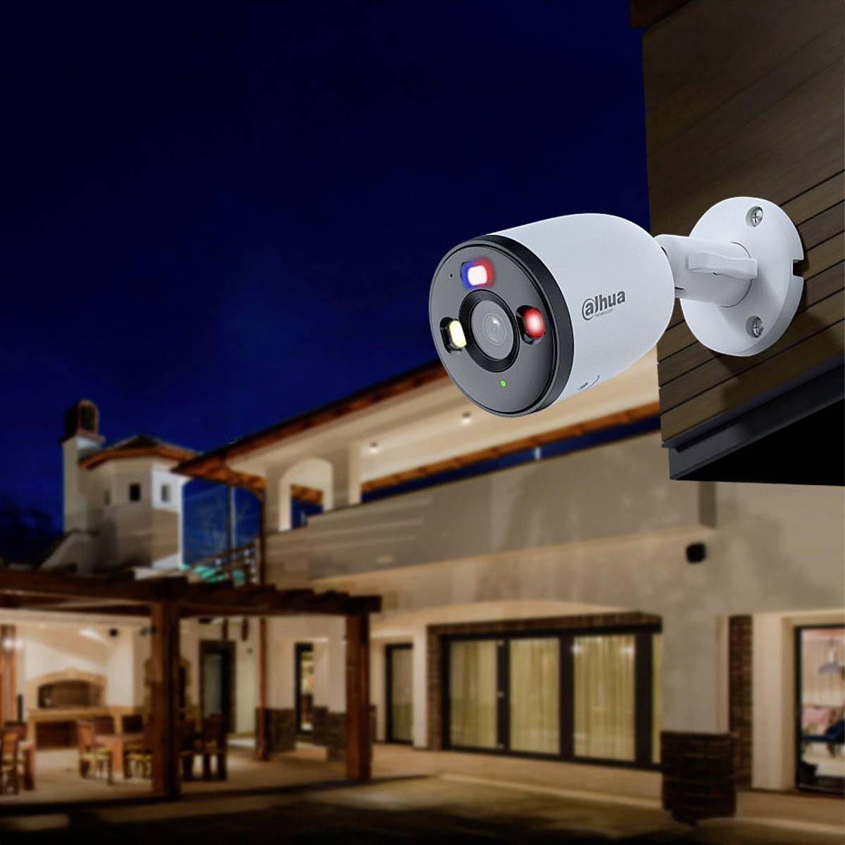 Dahua Technology D1, DH-IPC-F5D-PV DH-IPC-F5DP-PV-0360B-EUR LAN, WLAN IP Überwachungskamera 2880 x 1620 Pixel