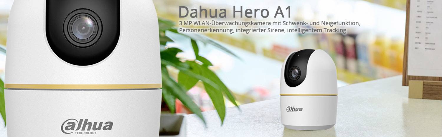 Dahua Technology Hero A1, DH-H3А DH-IPC-H3AP-0360B-TC-EUR LAN, WLAN IP Überwachungskamera 2304 x 1296 Pixel