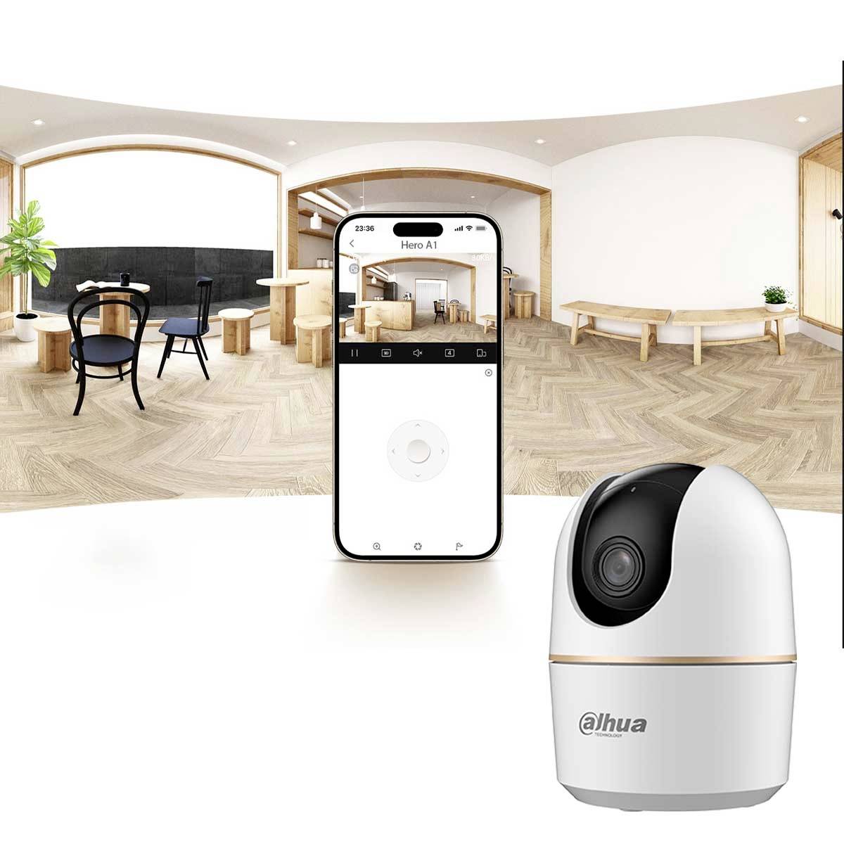 Dahua Technology Hero A1, DH-H3А DH-IPC-H3AP-0360B-TC-EUR LAN, WLAN IP Überwachungskamera 2304 x 1296 Pixel