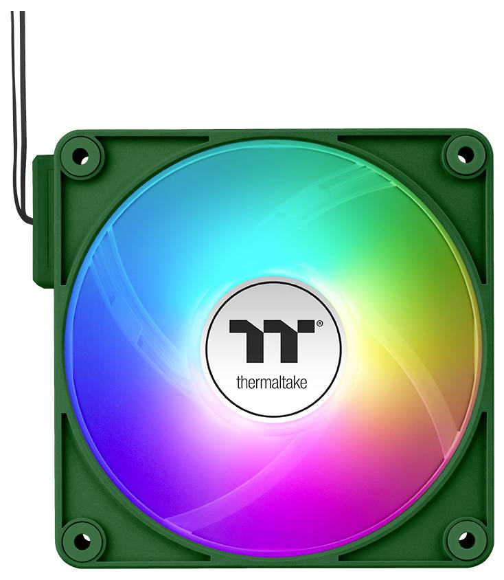 Thermaltake CT140 EX Reverse ARGB Sync PC Cooling Fan Racing Green 3 Pack PC-Gehäuse-Lüfter Grün (B x H x T) 120 x 120 x 25mm